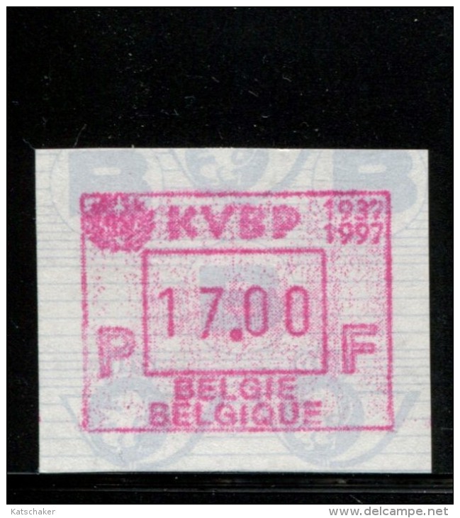 BELGIE POSTFRIS MINT NEVER HINGED POSTFRISCH EINWANDFREI NEUF SANS CHARNIERE OCB ATM93  MICHEL  33 - 1980-99