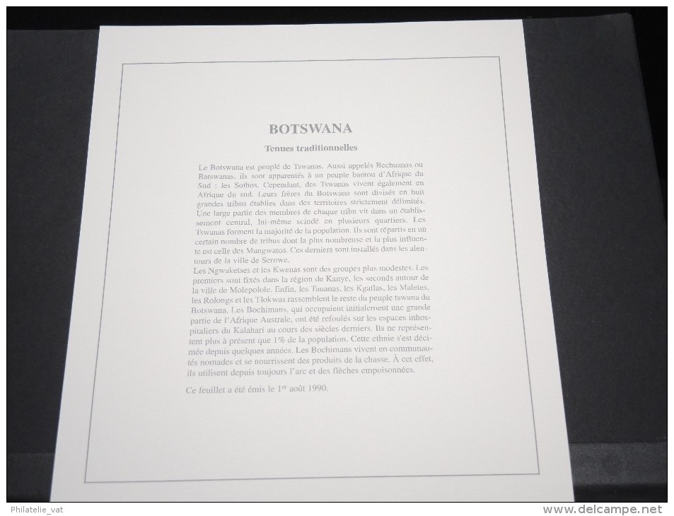 BOTSWANA - Bloc Luxe Avec Texte Explicatif - Belle Qualité - À Voir -  N° 11513 - Botswana (1966-...)