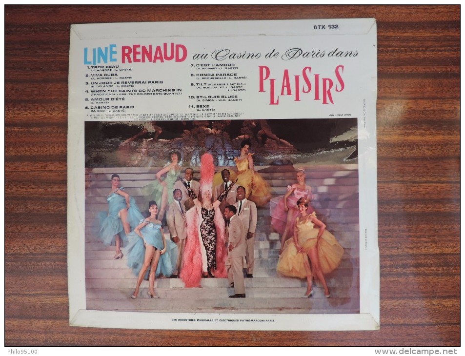 LINE RENAUD Au Casino De Paris DANS PLAISIRS. - Musicals