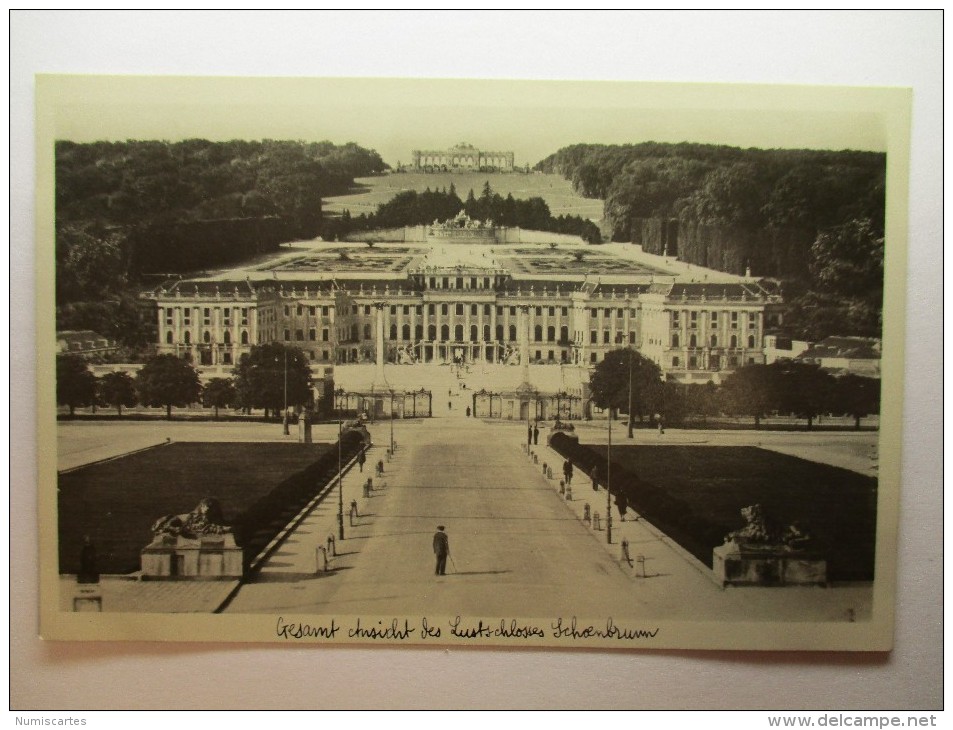 Carte Postale Autriche Wien,Gesamtansicht Des Lustschlosses Schonbrunn (non Circulée) - Château De Schönbrunn