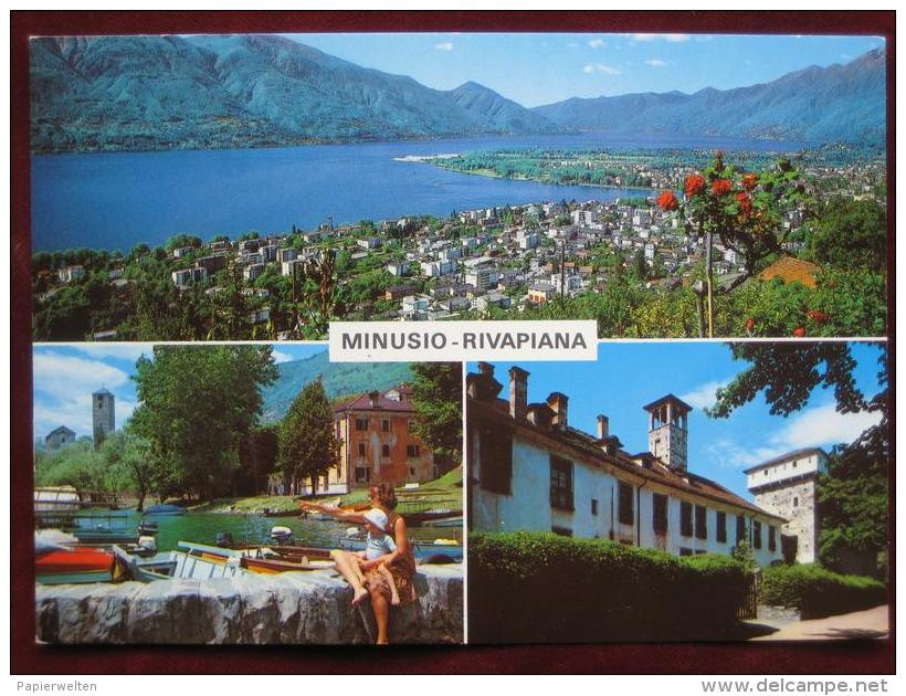 Minusio (TI) - Mehrbildkarte "Minusio - Rivapiana" - Minusio