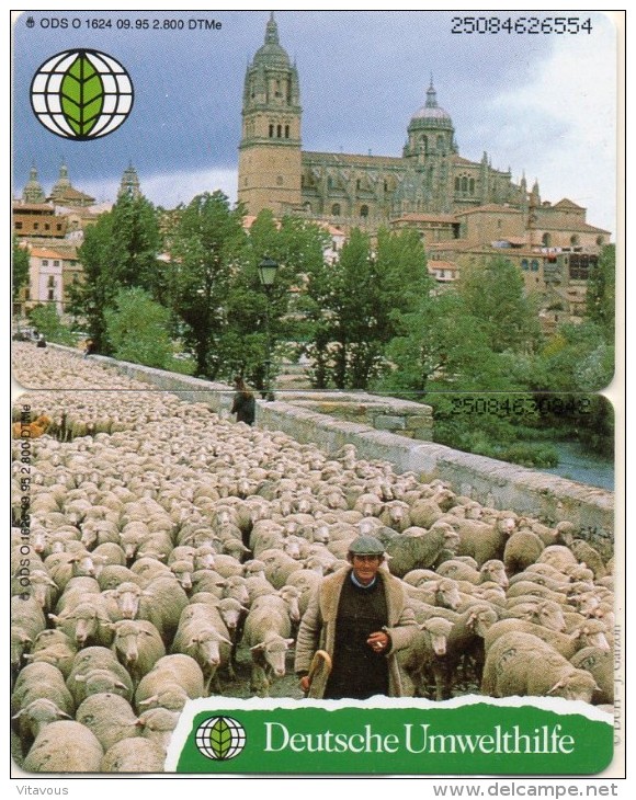 Mouton Transhumance Puzzle Allemagne 2800 Exemplaires Télécarte Phonecard  P041/042 - O-Series: Kundenserie Vom Sammlerservice Ausgeschlossen