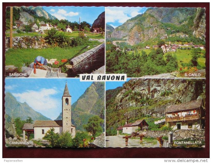 Cevio (TI) - Mehrbildkarte "Val Bavona" - Cevio