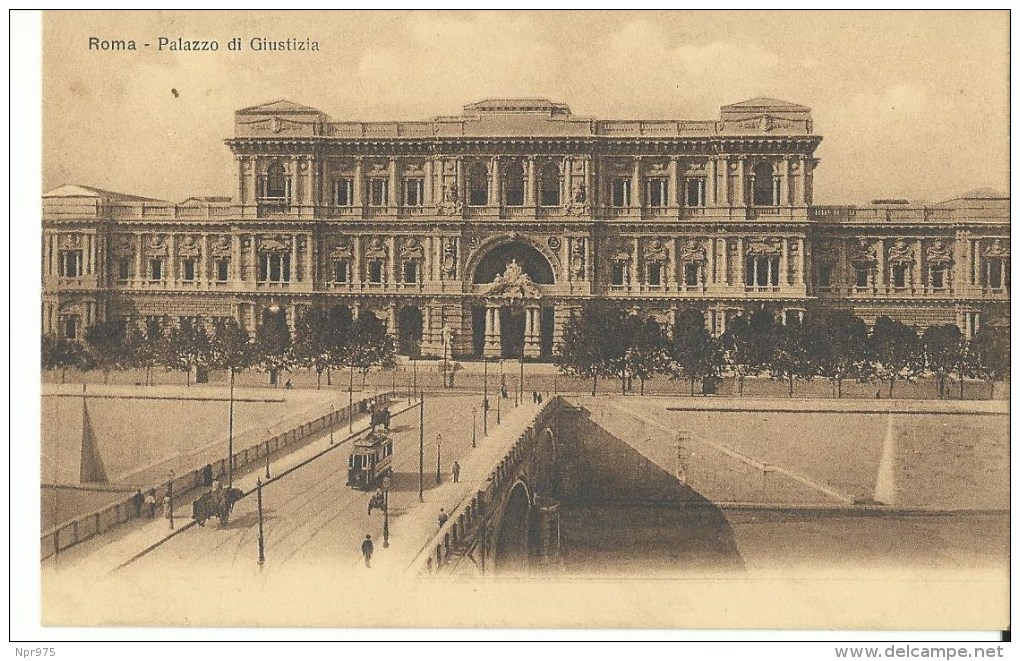 Italie   Roma       (rome)  Palazzo  Di Guistizia - Bridges