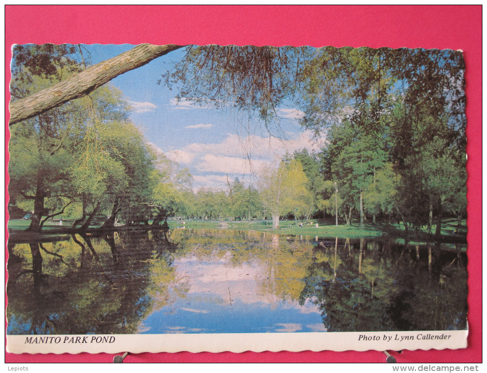 Etats Unis - Washington - Manito Park Pond - Joli Timbre - Scans Recto-verso - Autres & Non Classés