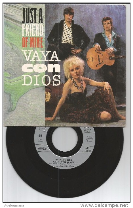 VAYA CON DIOS  -  JUST A FRIEND OF MINE - 45 T - Maxi-Single