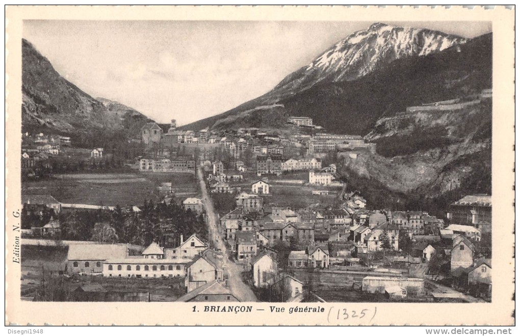 04959 "BRIANÇON - L'EGLISE - VUE GENERALE" CART. POST. ORIG. NON SPEDITA. - Briancon