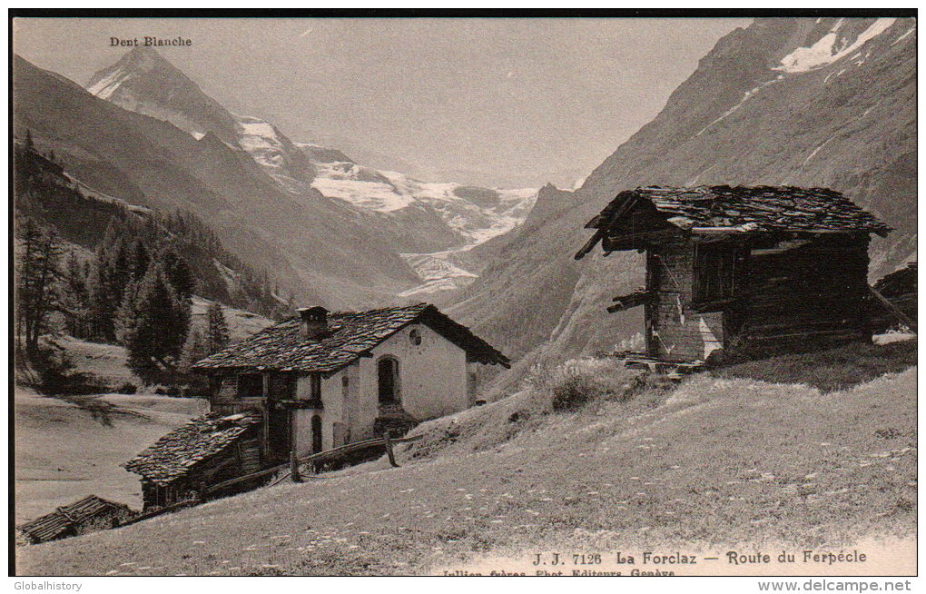 DB5999 - GRAUBUNDEN - LA FORCLAZ - ROUTE DU FERPÉCLE - Autres & Non Classés