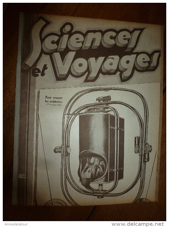 1930  S Et V : Aviation (Pegout,Fronval,Doret);USA; Mexique; Opossum; Disques Phongraphe; Eruption KATMAÏ; Santa-Clara - 1900 - 1949