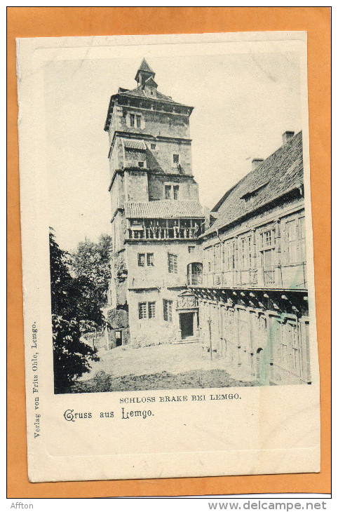 Lemgo Germany 1900 Postcard - Lemgo