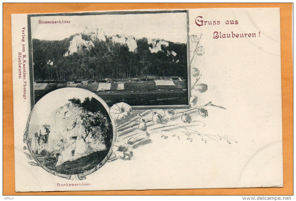 Blaubeuren Germany 1900 Postcard - Blaubeuren