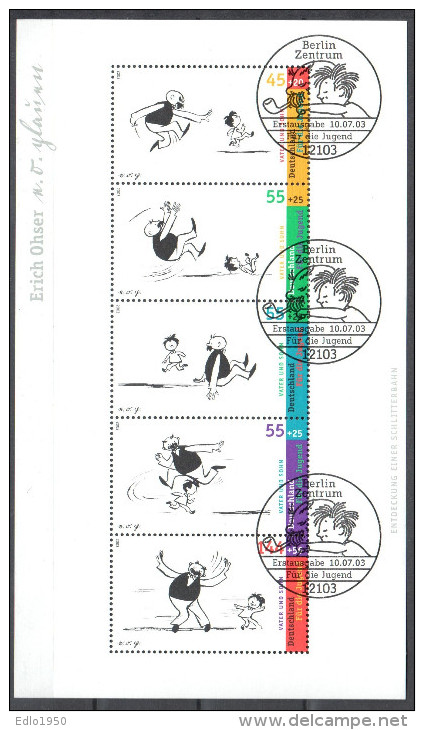 Germany BRD 2003 Mi. M/s 63  Gestempelt / Used - Sonstige & Ohne Zuordnung