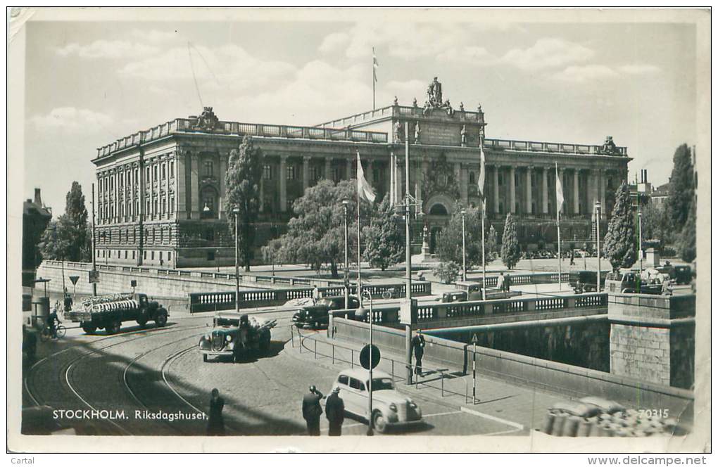 STOCKHOLM  - Riksdagshuset - Suède