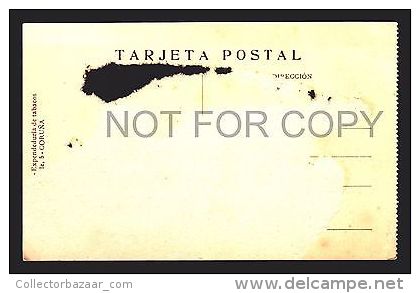 SPAIN POSTCARD GALICIA TARJETA POSTAL LA CORUÑA Ca1900 PLAYA DEL RIAZOR W42108 - La Coruña