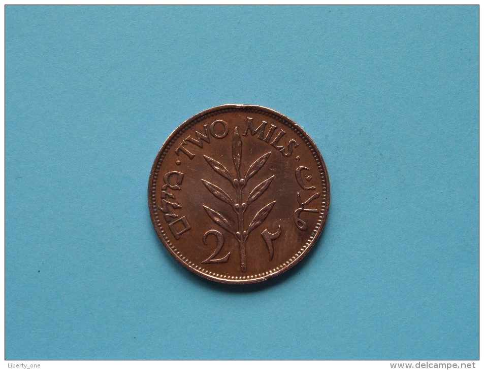 PALESTINE 1945 - 2 Mils / KM 2 ( For Grade, Please See Photo ) ! - Autres – Asie