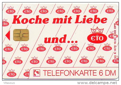 Allemagne K 1478 Télécarte 6000 Exeemplaires Telefonkarte Phonecard J 764 - K-Series : Customers Sets