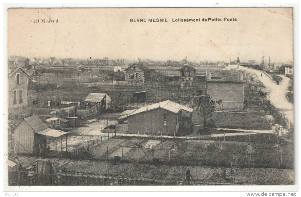 93 - BLANC-MESNIL - Lotissement Des Petits-Ponts - Le Blanc-Mesnil