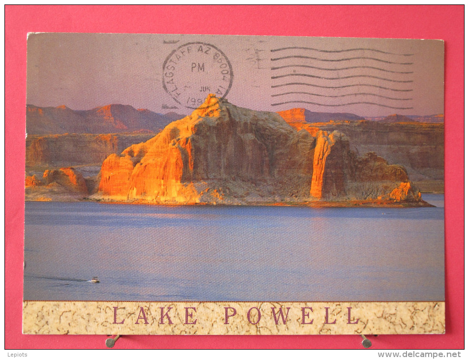 Pas Très Courante - Etats Unis - Arizona - Lake Powell - Castle Rock - Joli Timbre - Scans Recto-verso - Lake Powell