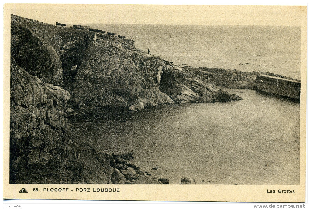 29 - Plogoff ; Porz Loubouz ; Les Grottes. - Plogoff