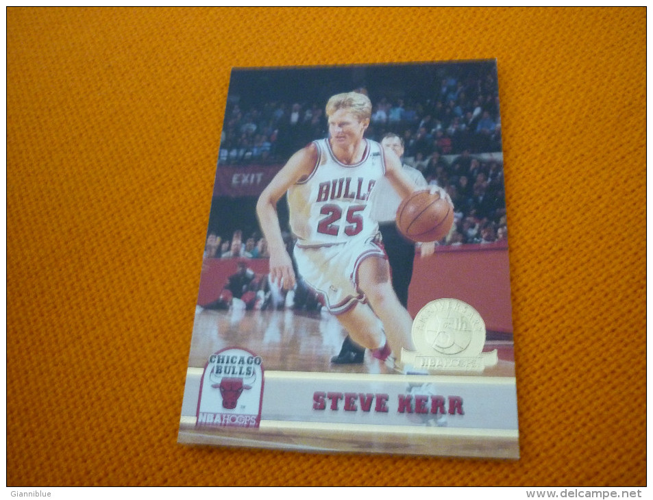 Steve Kerr Chicago Bulls NBA Basketball Card NBA Hoops No 312 - 1990-1999