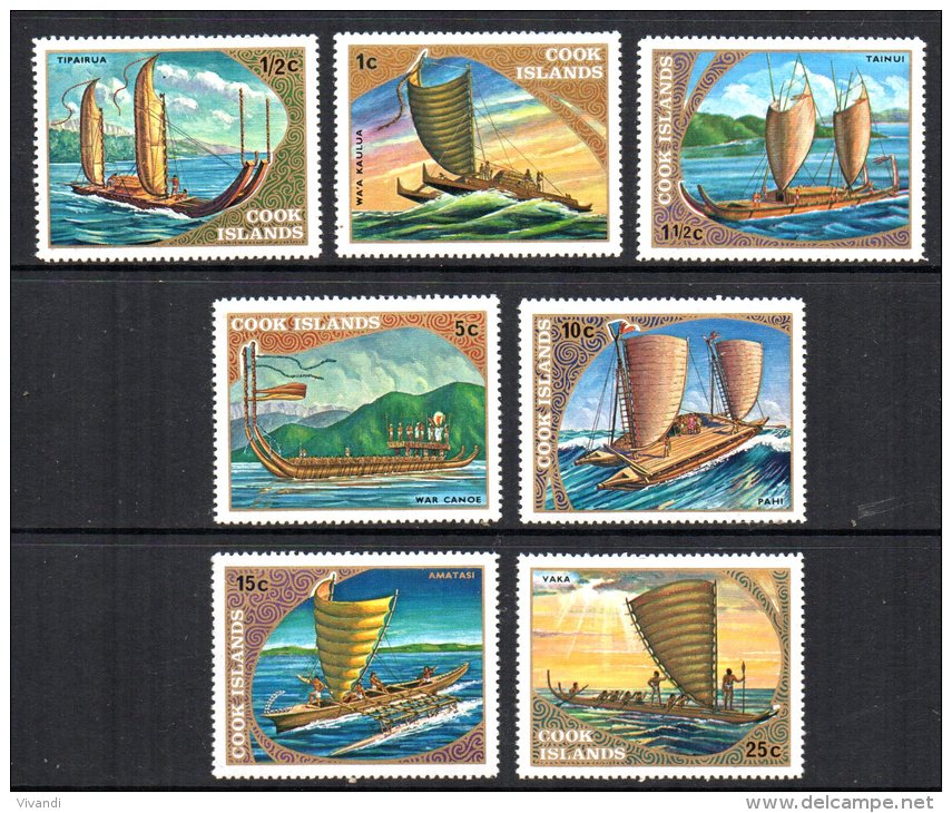 Cook Islands - 1973 - Maori Exploration Of Pacific/Sailing Craft - MNH - Cook