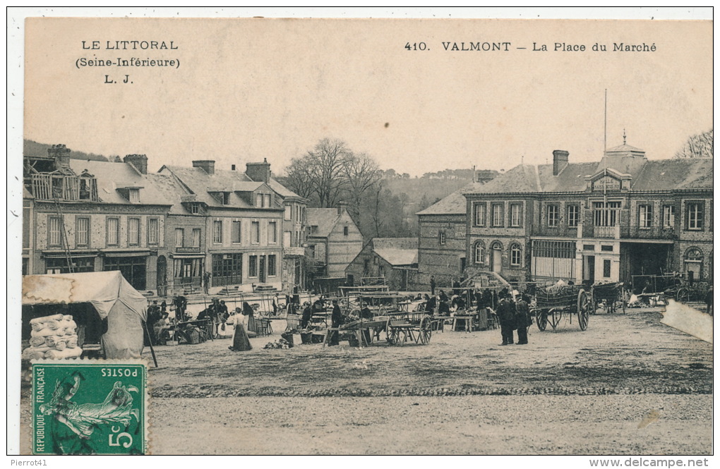 VALMONT - Place Du Marché - Valmont