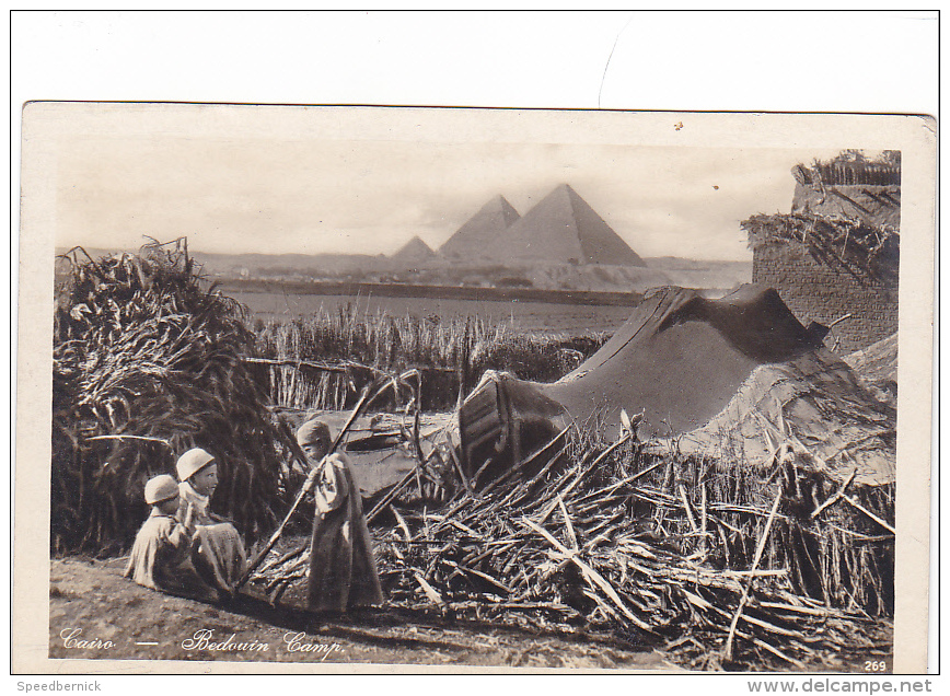 25682 Egypte Le Caire -Cairo Bedouin Camp -pyramide -ed 269 - Le Caire