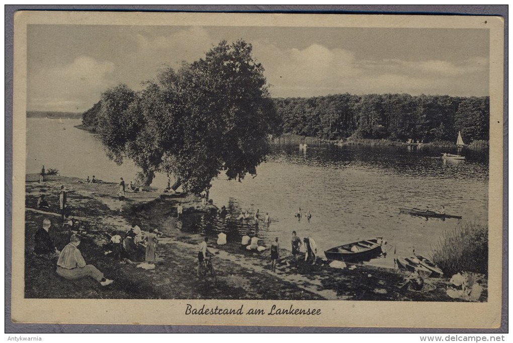 Badestrand Am LANKENSEE  1942y . FELDPOST   B918 - Koenigs-Wusterhausen