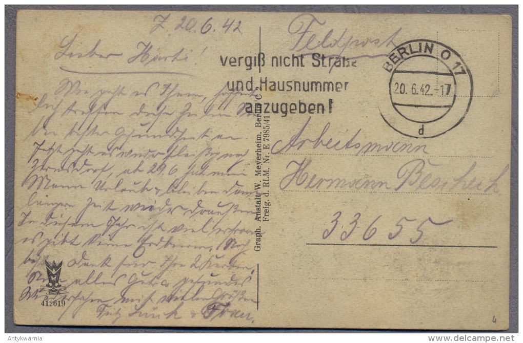 Badestrand Am LANKENSEE  1942y . FELDPOST   B918 - Königs-Wusterhausen