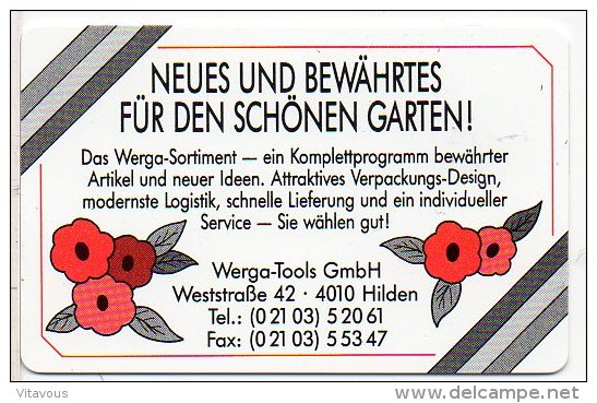 Fleur Allemagne K 355 Télécarte 2000 Exemplaires Telefonkarte Phonecard J 772 - K-Series : Customers Sets