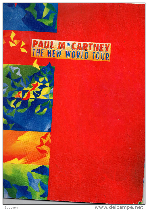 Paul M* Cartney - The New World Tour - Editor : Paul Du Noyer  1993 - Art