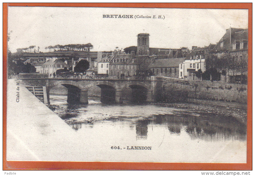 Carte Postale 22. Lannion  Trés Beau Plan - Lannion