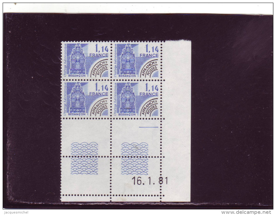 PREO N° 171 - 1,14F  MONUMENTS HISTORIQUES - 16.01.1981 - - Precancels