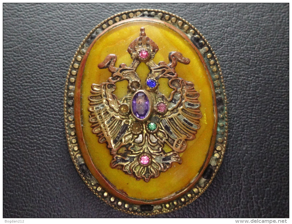 RUSSLAND - TSARITS RUSSIA, FABERGE ? GOLD?, Old Brooch, 15 Foto - Brooches