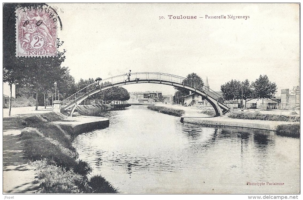 31 HAUTE GARONNE - TOULOUSE Passerelle Negreneys - Toulouse