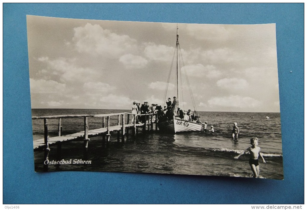 Ostseebad Göhren - Segelboot, Göh.42a - [1957] - (D-H-D-MVP90) - Ruegen