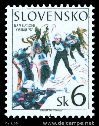 Slovakia - 1997 - World Championship In Biathlon - Osrblie 97 - Mint Stamp - Nuevos