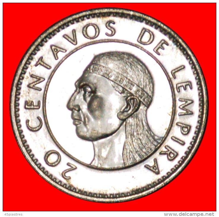 § WITH CLOUD: HONDURAS &#9733; 20 CENTAVOS DE LEMPIRA 1994! LOW START&#9733; NO RESERVE! Lempira (1499-1537) - Honduras