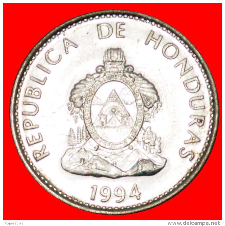 § WITH CLOUD: HONDURAS &#9733; 20 CENTAVOS DE LEMPIRA 1994! LOW START&#9733; NO RESERVE! Lempira (1499-1537) - Honduras