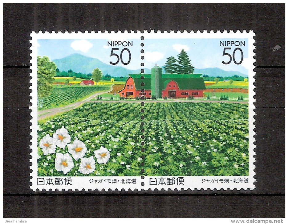 JAPAN NIPPON JAPON NORTHORN PARADISE II, HOKKAIDO 2000 / MNH / 2987 - 2988 - Neufs