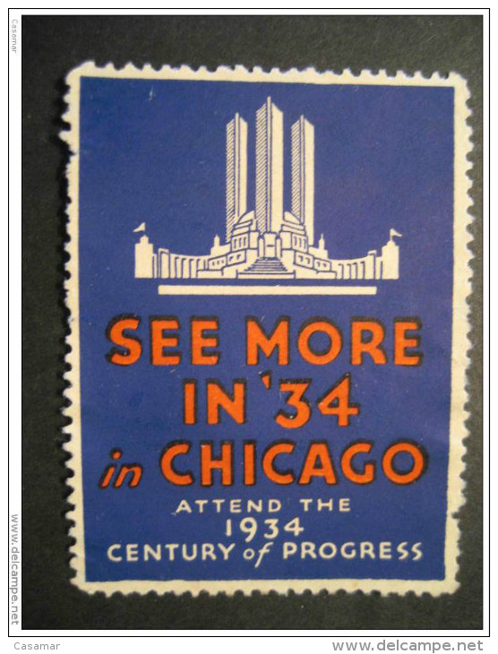 Chicago 1934 Century Of Progress - Sin Clasificación