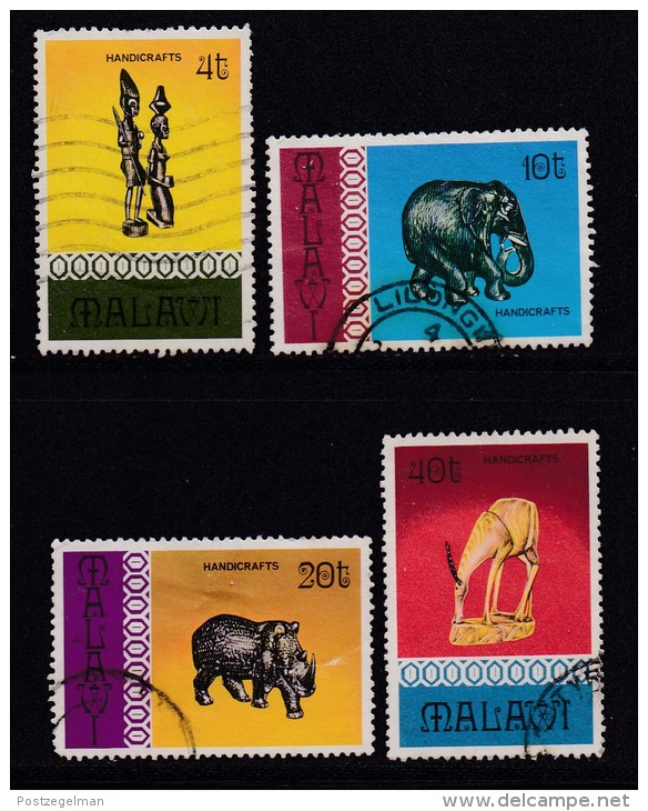 MALAWI, 1977, Used Stamp(s), Handcrafts , 277-280, #4676 - Malawi (1964-...)