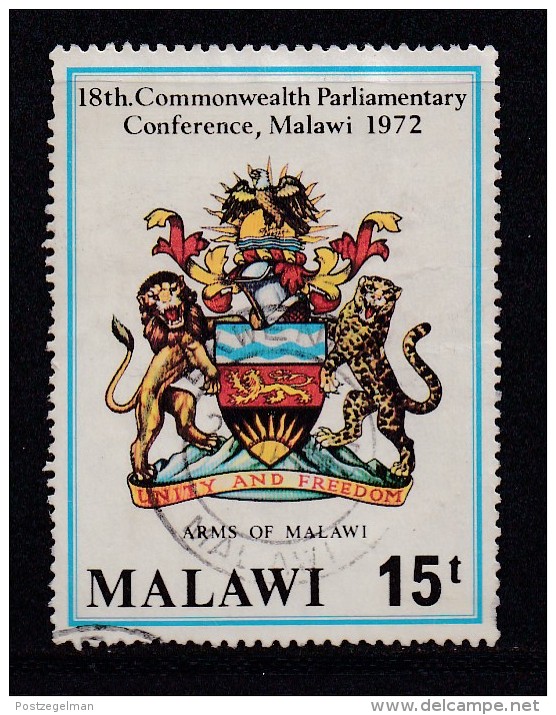 MALAWI, 1972, Used  Stamp(s), Commonwealth Conference , 190,  #4667 - Malawi (1964-...)