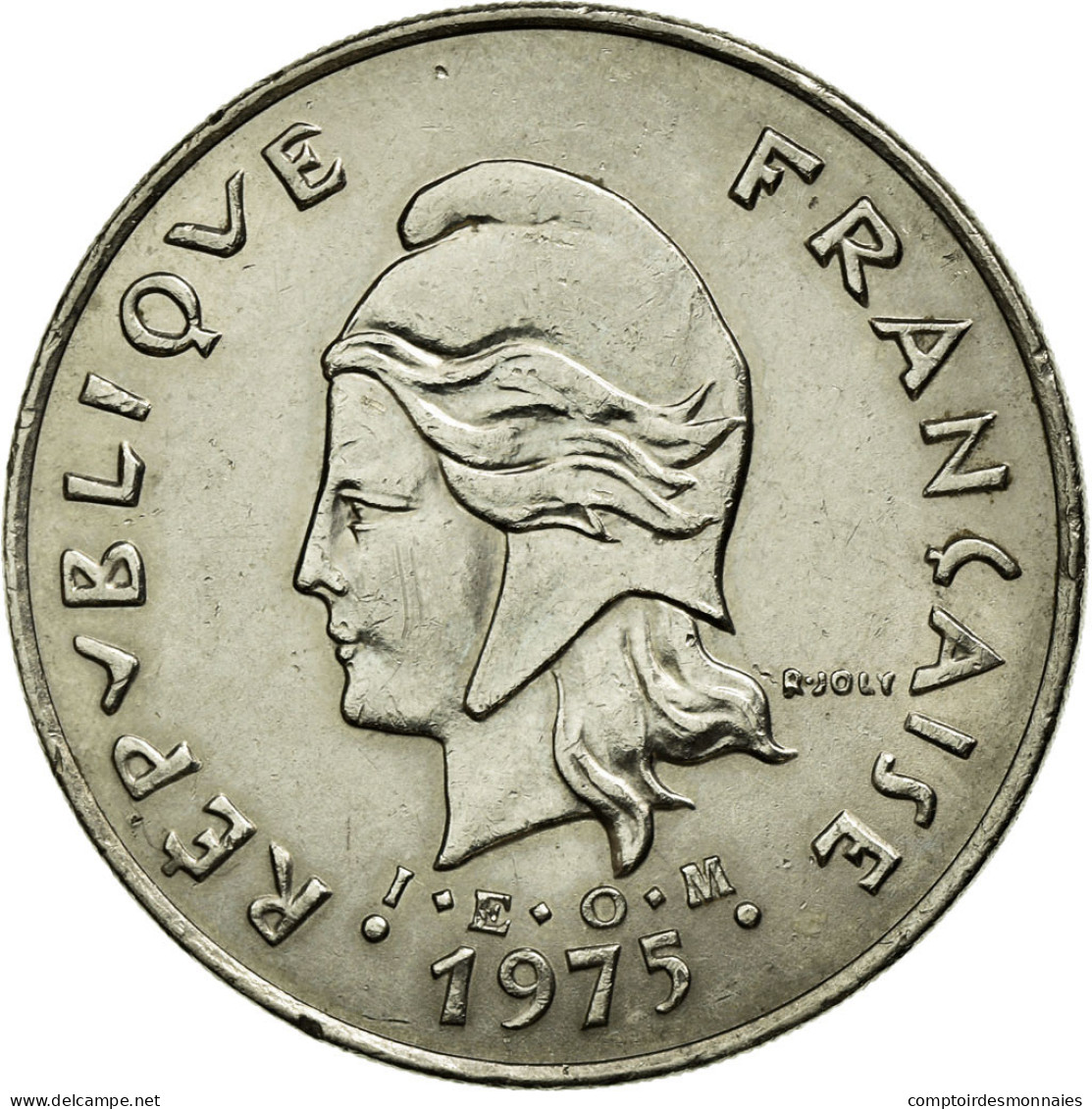 Monnaie, French Polynesia, 50 Francs, 1975, Paris, SUP, Nickel, KM:13 - Frans-Polynesië