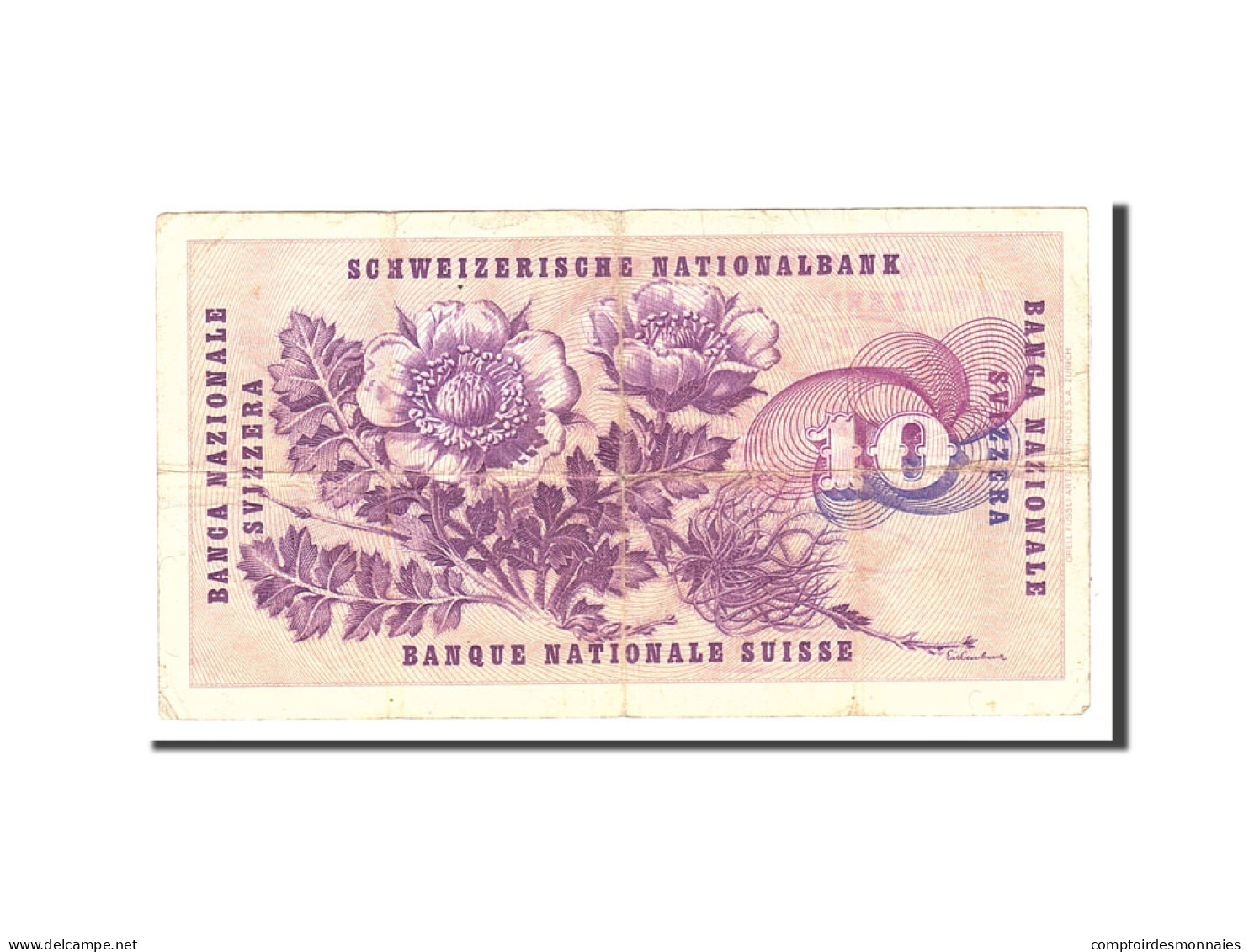 Billet, Suisse, 10 Franken, 1974, 1974-02-07, KM:45t, TB - Schweiz