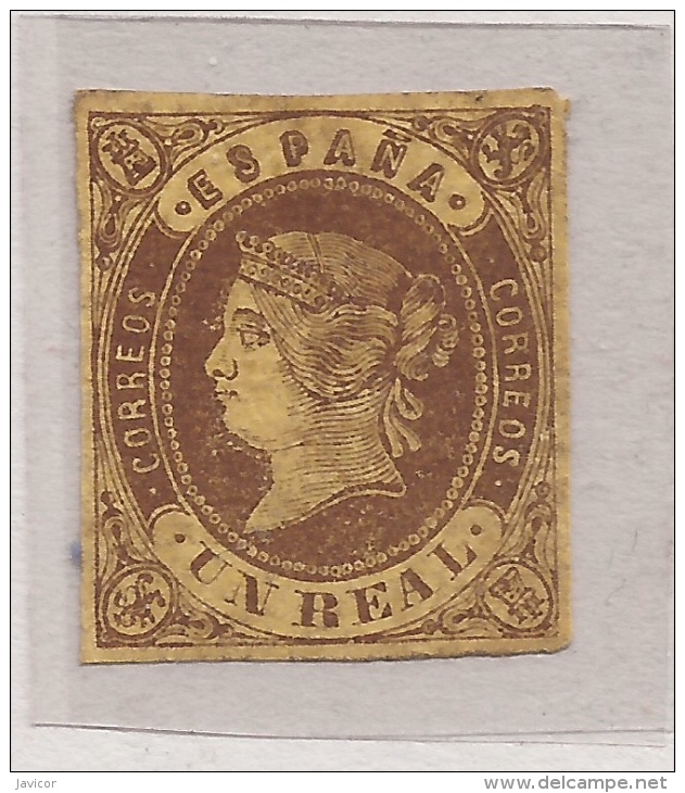 1862 Isabel II Edifil 61 VC 85,00€ - Postfris – Scharnier