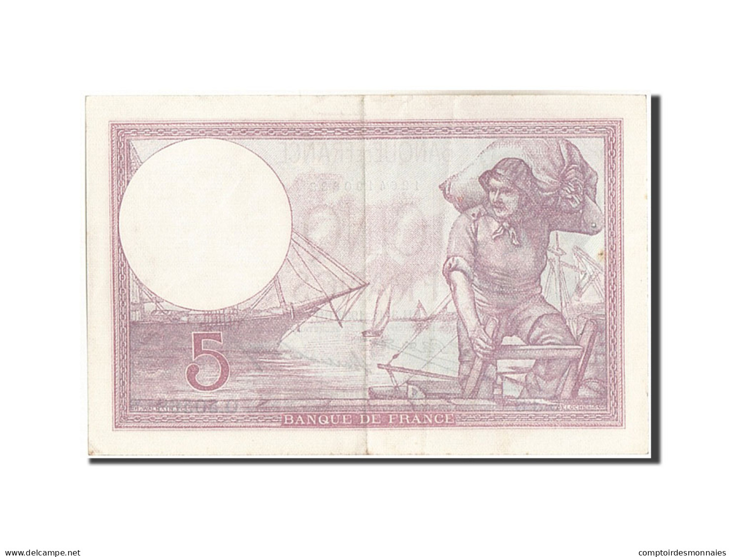 Billet, France, 5 Francs, 5 F 1917-1940 ''Violet'', 1932, 1932-11-03, SUP - 5 F 1917-1940 ''Violet''