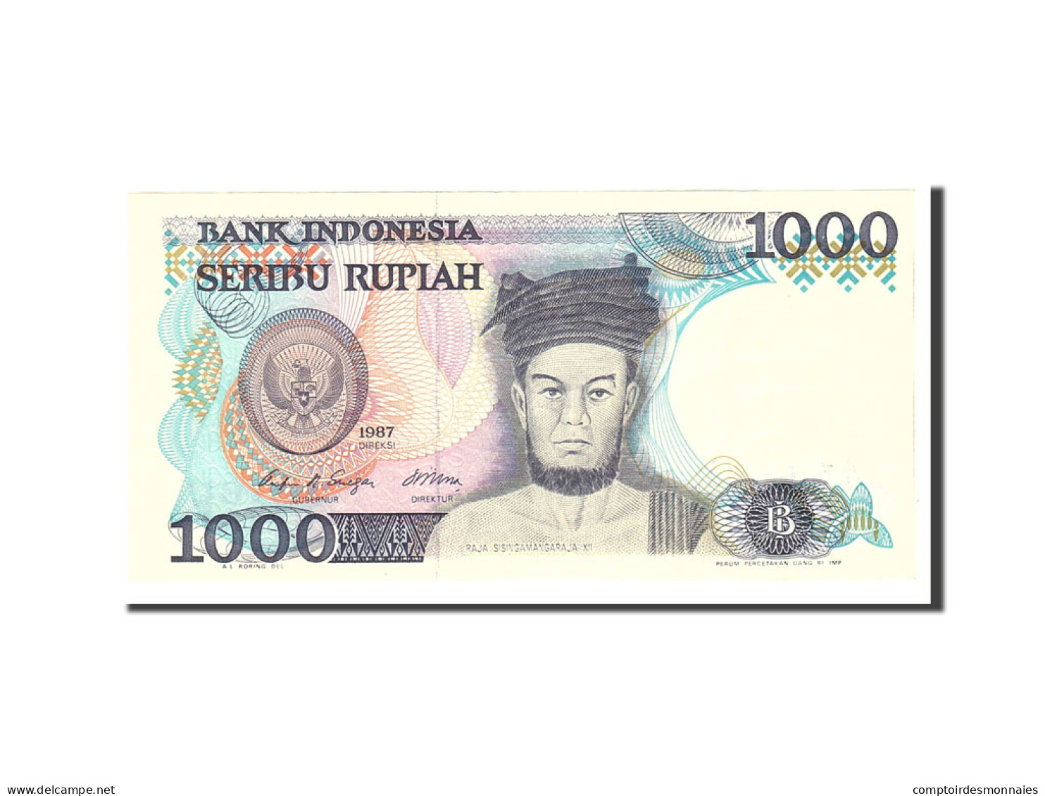 Billet, Indonésie, 1000 Rupiah, 1987, Undated, KM:124a, SUP - Indonésie