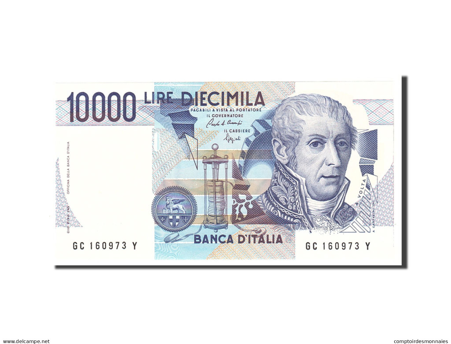 Billet, Italie, 10,000 Lire, 1984, 1984-09-03, KM:112b, NEUF - 10000 Lire