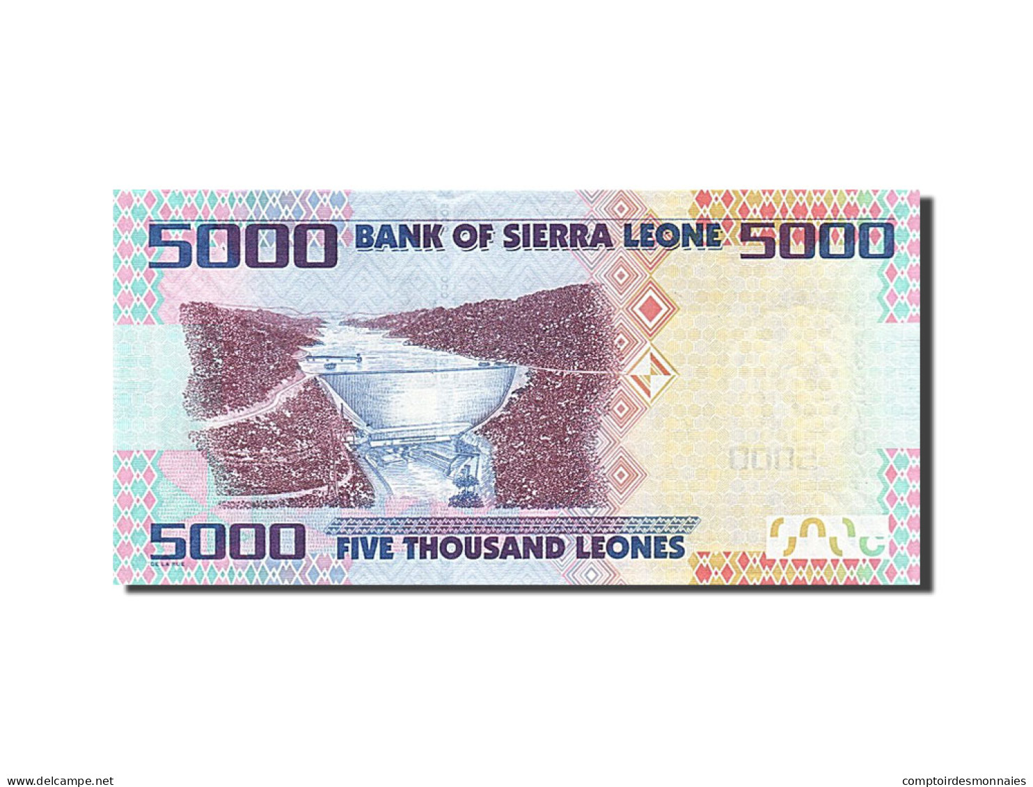 Billet, Sierra Leone, 5000 Leones, 2010, 2010-04-27, KM:32, NEUF - Sierra Leona